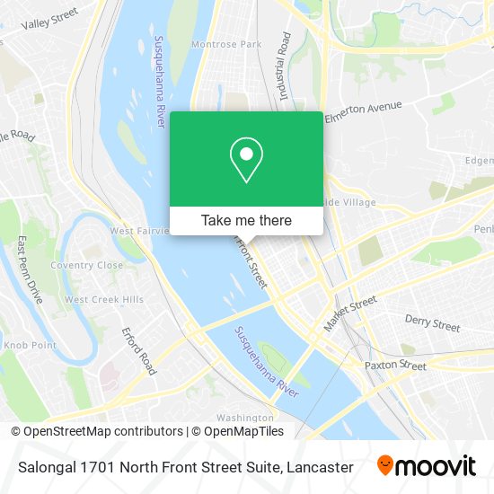 Mapa de Salongal 1701 North Front Street Suite