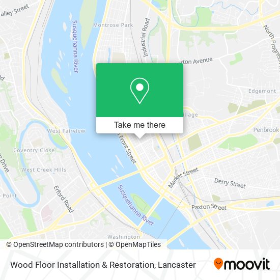 Mapa de Wood Floor Installation & Restoration