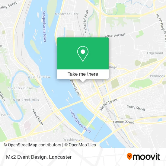 Mx2 Event Design map