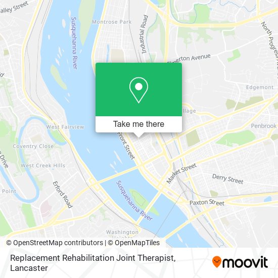 Mapa de Replacement Rehabilitation Joint Therapist