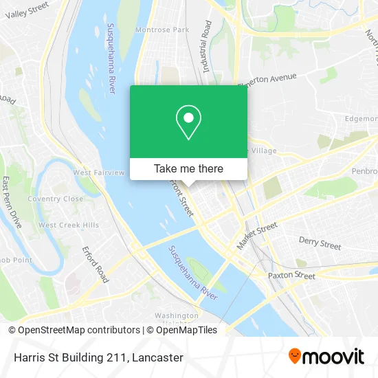 Harris St Building 211 map