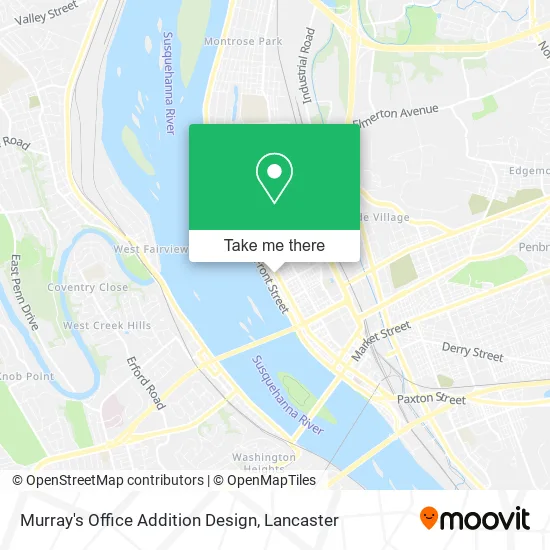 Murray's Office Addition Design map