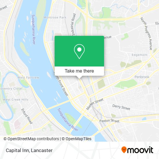 Mapa de Capital Inn