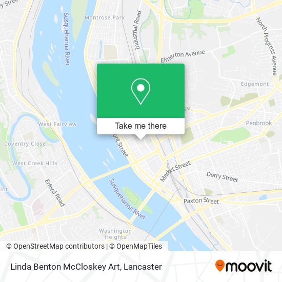 Linda Benton McCloskey Art map