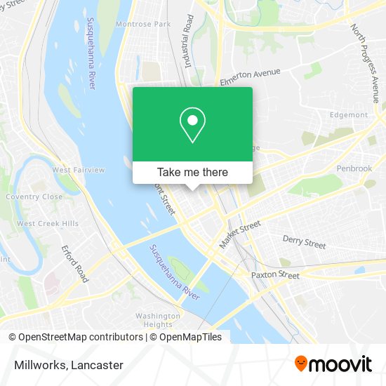 Mapa de Millworks