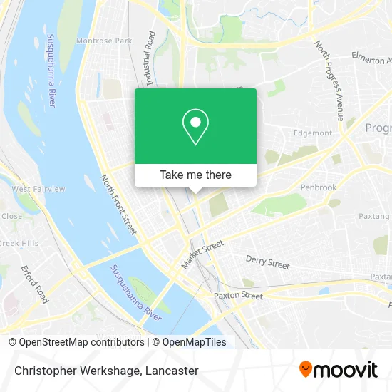 Christopher Werkshage map