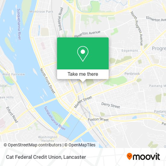 Cat Federal Credit Union map