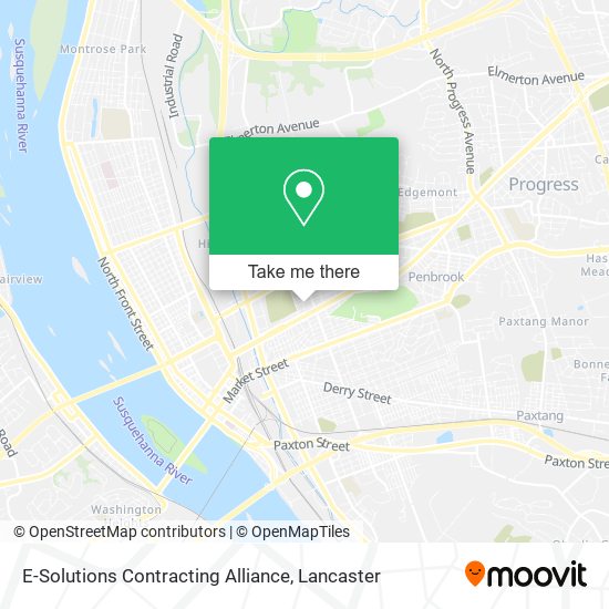 E-Solutions Contracting Alliance map