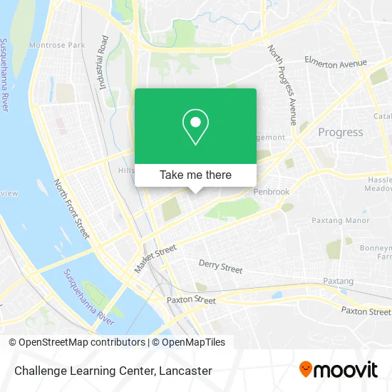 Challenge Learning Center map