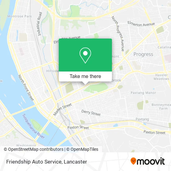Friendship Auto Service map
