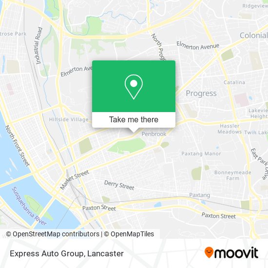 Express Auto Group map