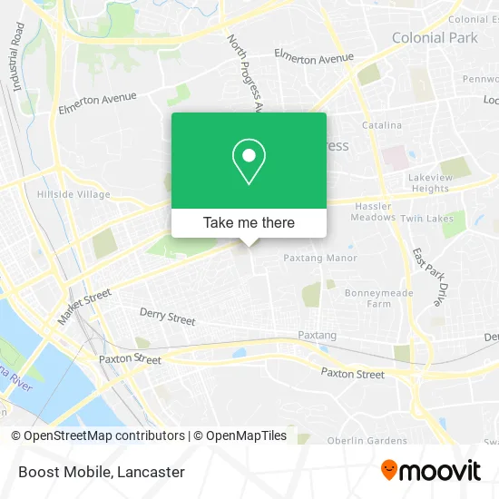 Boost Mobile map