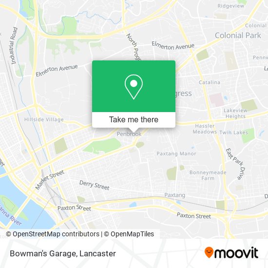 Mapa de Bowman's Garage