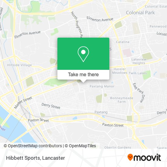 Mapa de Hibbett Sports