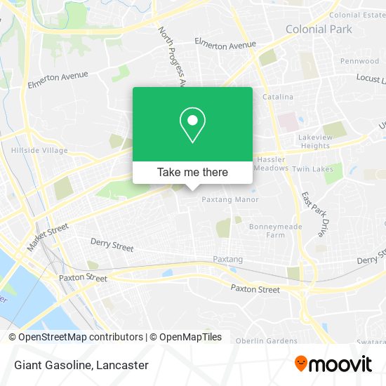 Mapa de Giant Gasoline