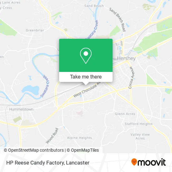 HP Reese Candy Factory map