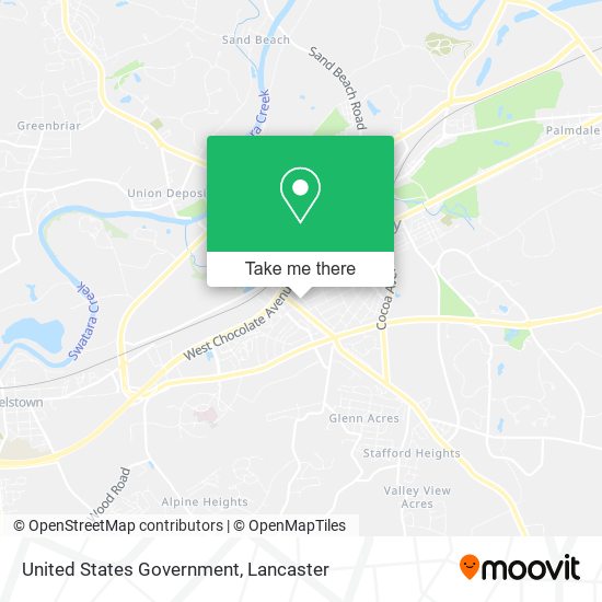 United States Government map