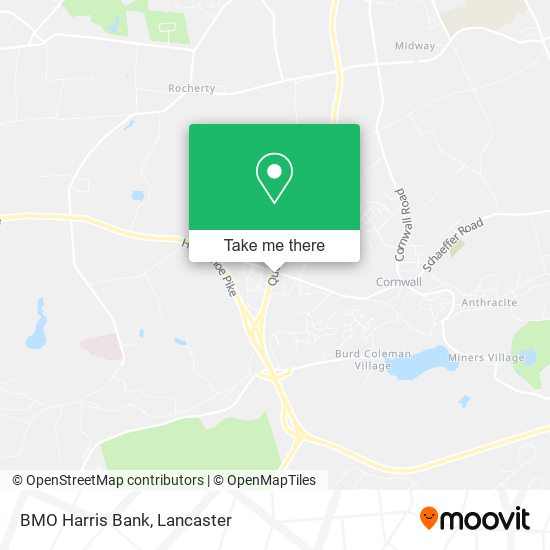 Mapa de BMO Harris Bank