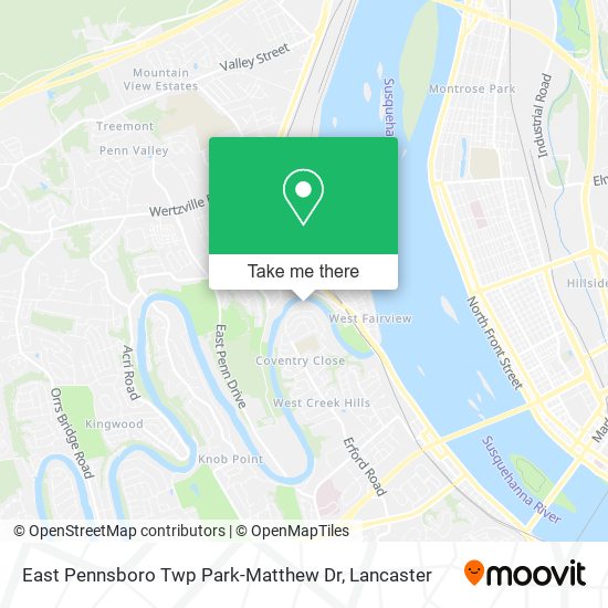East Pennsboro Twp Park-Matthew Dr map