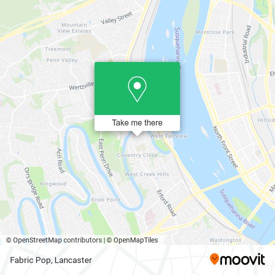 Mapa de Fabric Pop