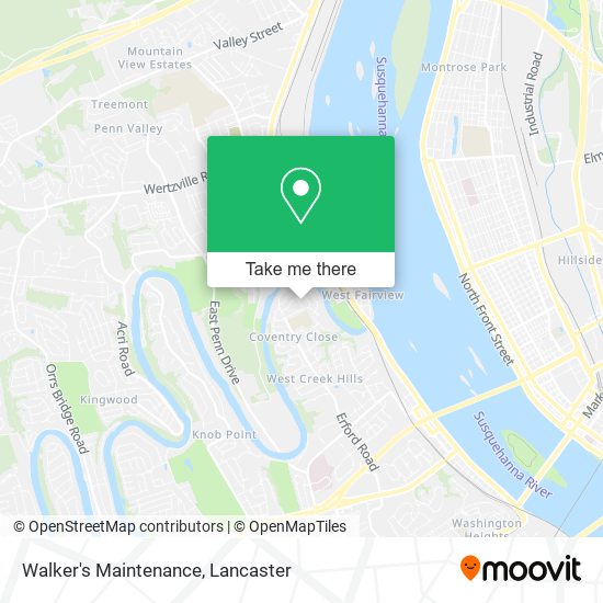 Mapa de Walker's Maintenance