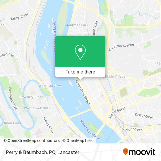 Perry & Baumbach, PC map