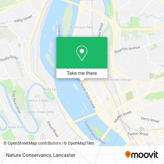 Nature Conservancy map