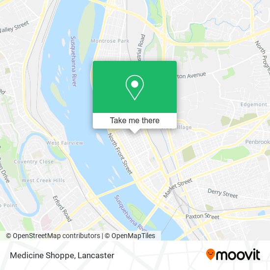 Mapa de Medicine Shoppe