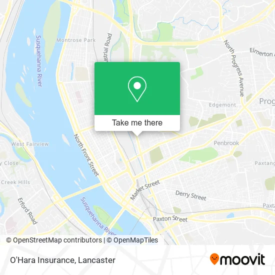 O'Hara Insurance map