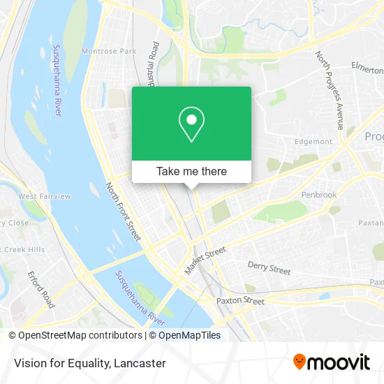 Vision for Equality map