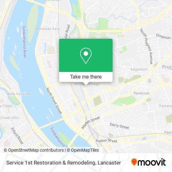 Mapa de Service 1st Restoration & Remodeling