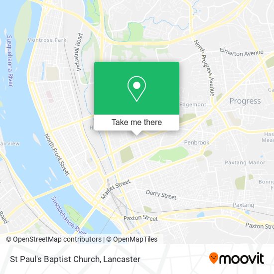 Mapa de St Paul's Baptist Church