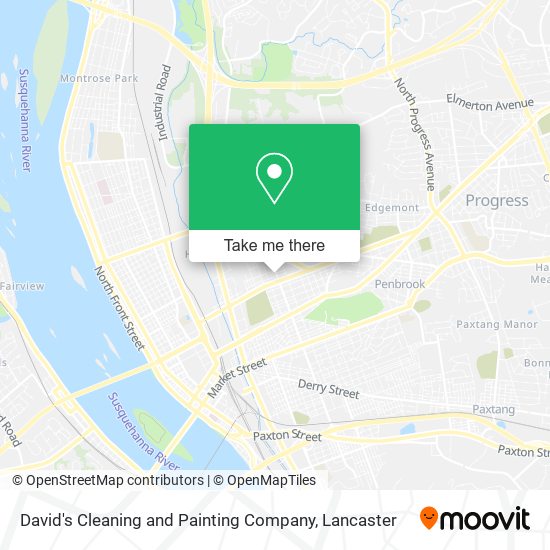 Mapa de David's Cleaning and Painting Company