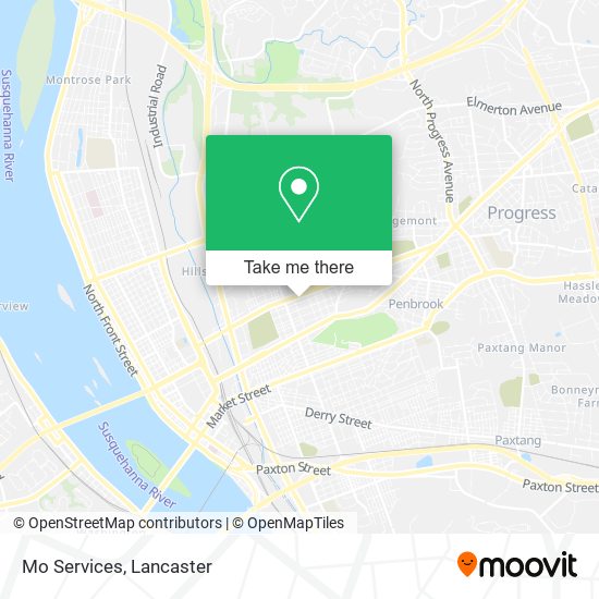 Mapa de Mo Services