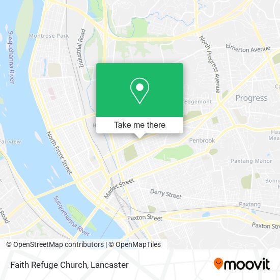 Faith Refuge Church map