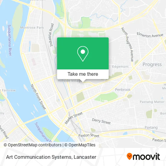 Art Communication Systems map