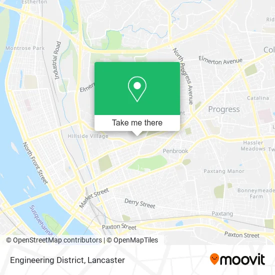 Engineering District map