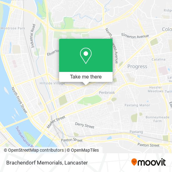Brachendorf Memorials map