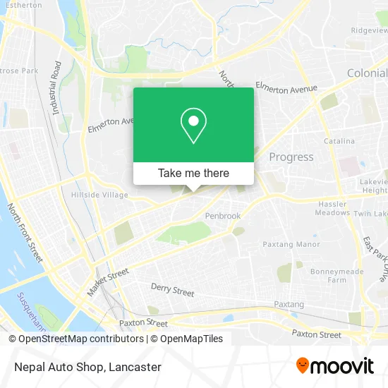 Nepal Auto Shop map