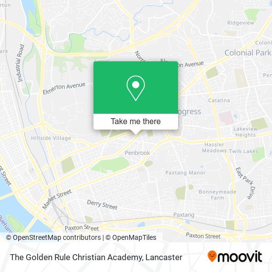 Mapa de The Golden Rule Christian Academy