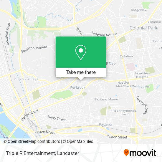 Triple R Entertainment map