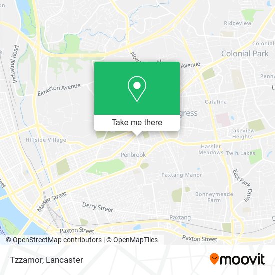Mapa de Tzzamor