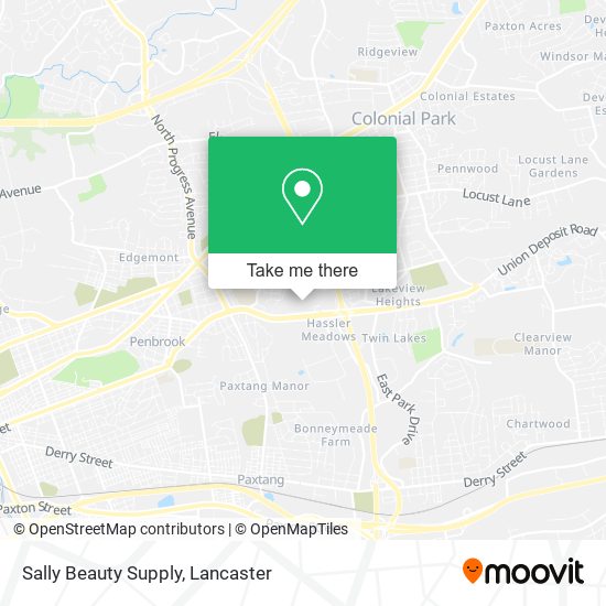 Sally Beauty Supply map