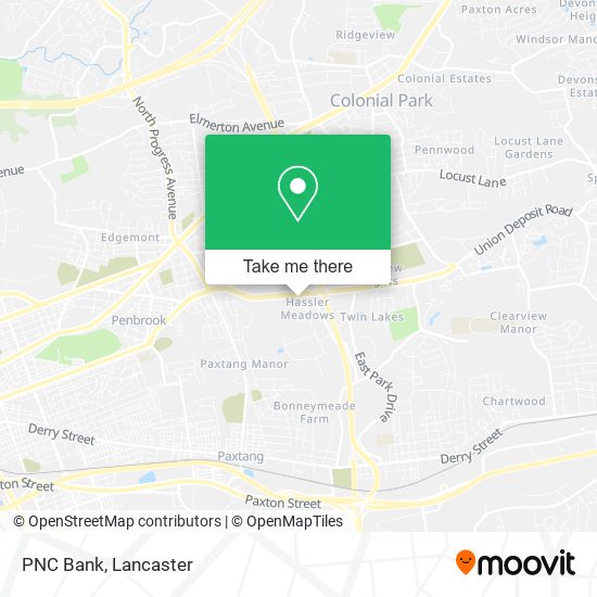 Mapa de PNC Bank