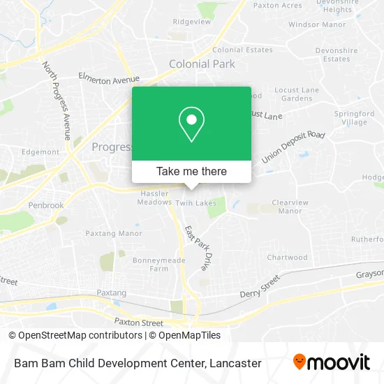 Bam Bam Child Development Center map