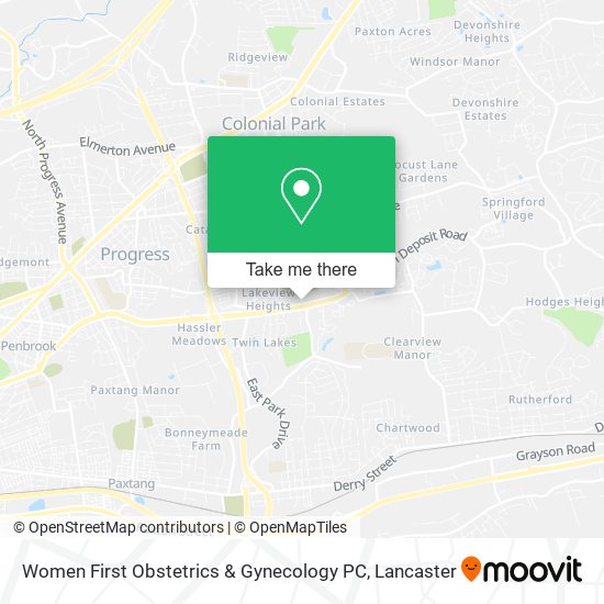 Women First Obstetrics & Gynecology PC map