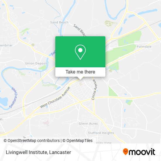 Livingwell Institute map