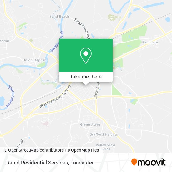 Mapa de Rapid Residential Services