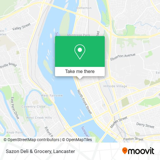 Mapa de Sazon Deli & Grocery