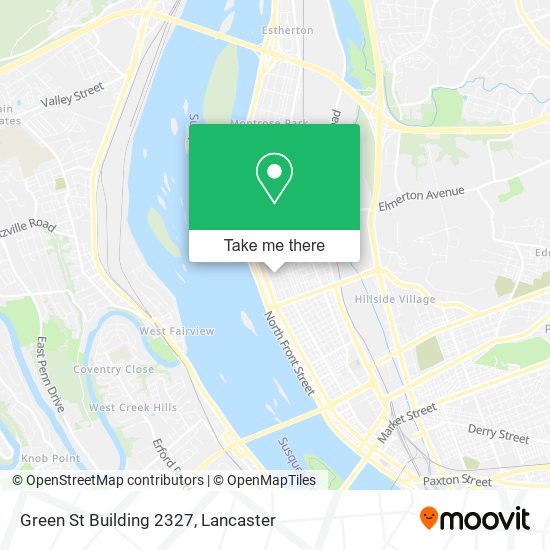 Green St Building 2327 map